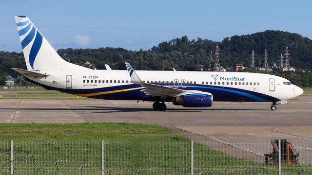 RA-73254:Boeing 737-800:NordStar Airlines